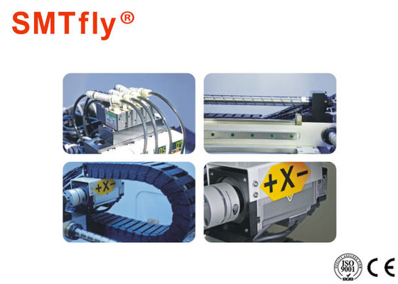 SMTfly-4H Oogst en Plaatssystemen, PCB-het Opzetten Machine 0.05mm de Hoge Telling van de Mengelings Hoge Component leverancier